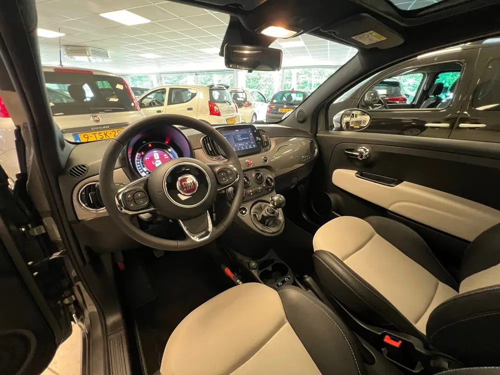 Fiat 500 1.0 Hybrid Dolcevita Lederen bekleding uit 2023, foto 16