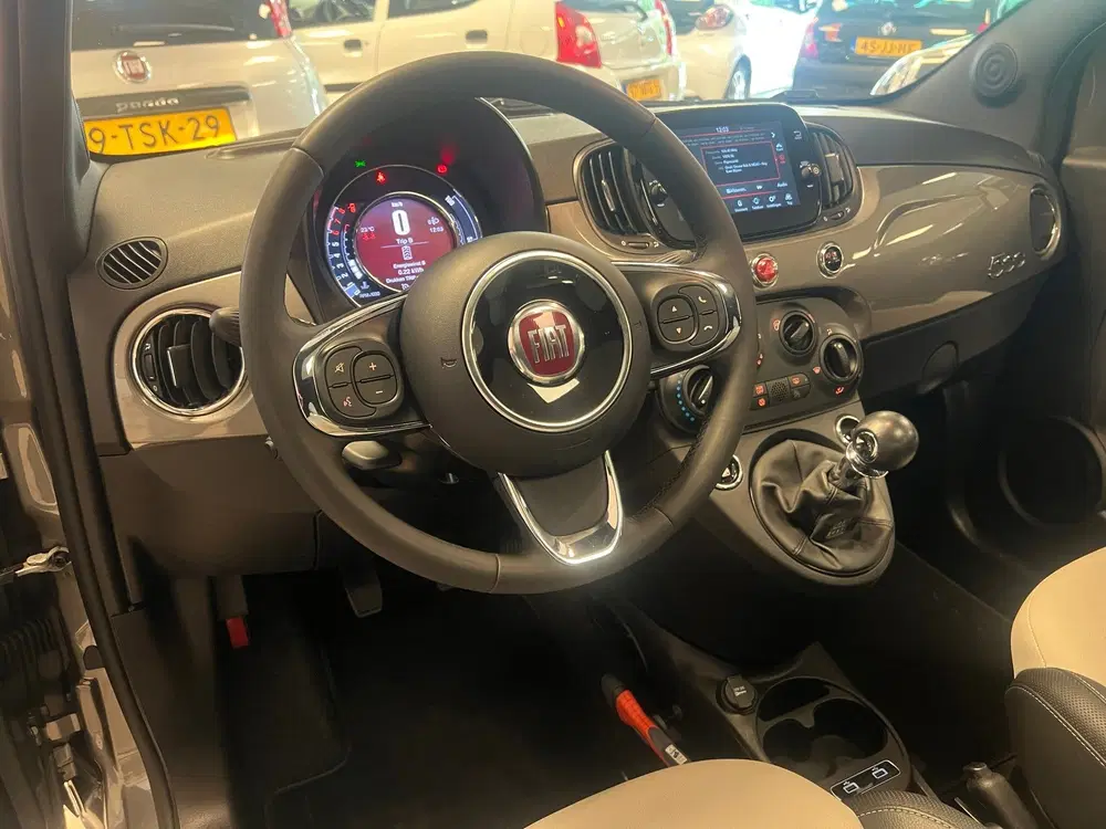 Fiat 500 1.0 Hybrid Dolcevita Lederen bekleding uit 2023, foto 17