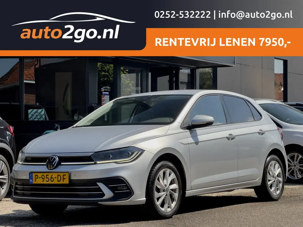 Volkswagen Polo 1.0 TSI STYLE. NAVI DIGI-DASH APPLE-CARPLAY uit 2022
