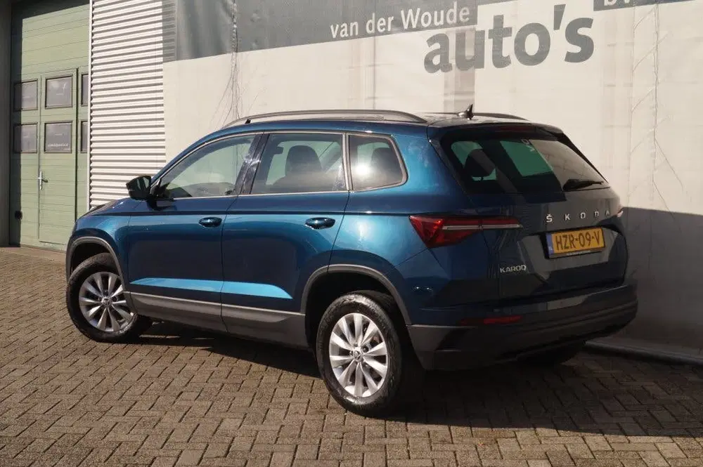 Skoda Karoq 2.0 TDI DSG Ambition -LEER-NAVI-ECC-PDC uit 2022, foto 5
