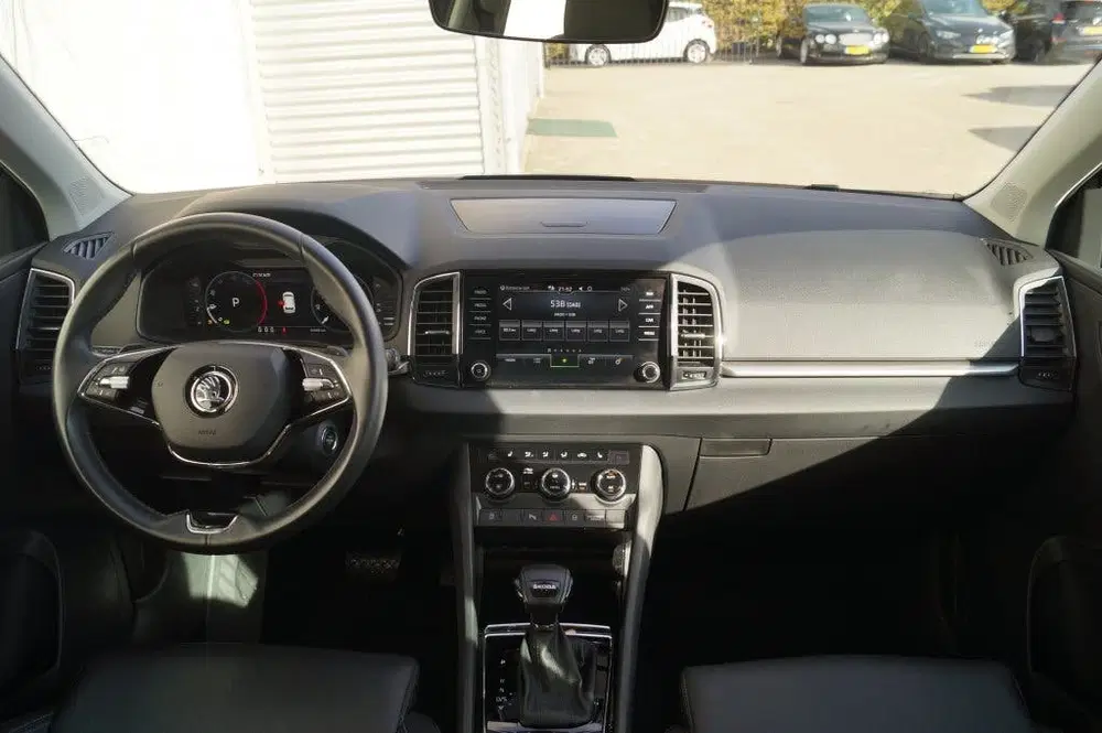 Skoda Karoq 2.0 TDI DSG Ambition -LEER-NAVI-ECC-PDC uit 2022, foto 9