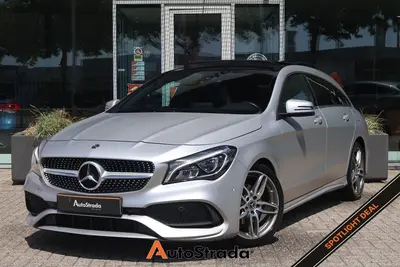 Mercedes-Benz CLA 180 AMG-LINE Magno Polarzilver uit 2019
