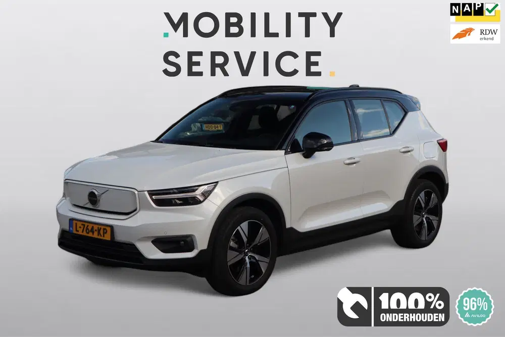 Volvo XC40 Recharge P8 AWD R-Design SOH 96% Trekhaak uit 2021
