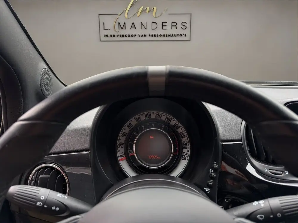 Fiat 500 0.9 TwinAir Turbo Sport 2019 ZWART | Apple CarPlay uit 2019, foto 13