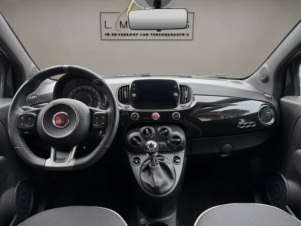 Fiat 500 0.9 TwinAir Turbo Sport 2019 ZWART | Apple CarPlay uit 2019, foto 3