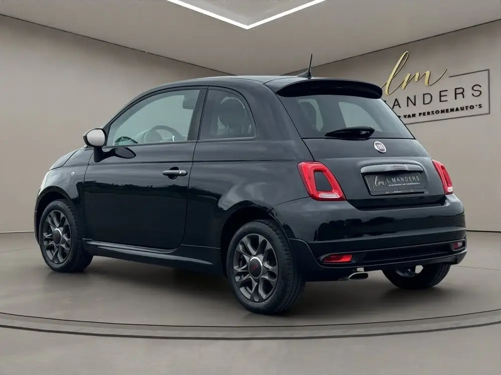 Fiat 500 0.9 TwinAir Turbo Sport 2019 ZWART | Apple CarPlay uit 2019, foto 8
