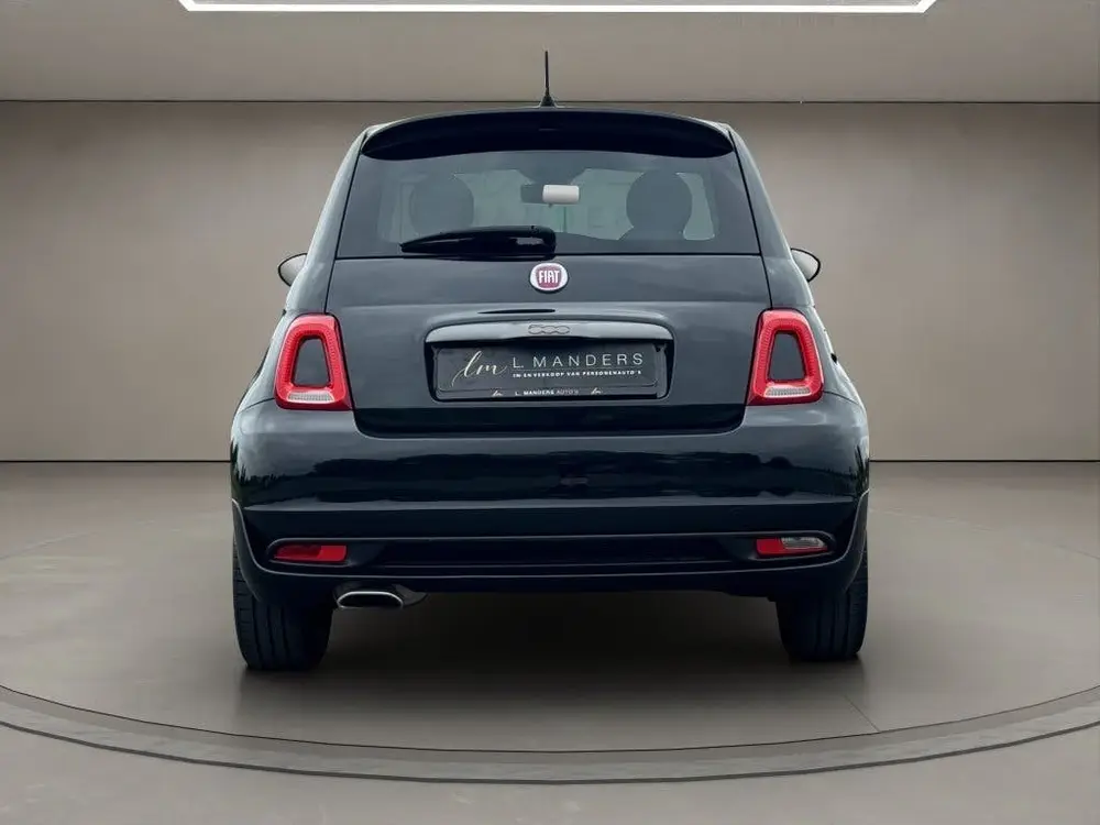 Fiat 500 0.9 TwinAir Turbo Sport 2019 ZWART | Apple CarPlay uit 2019, foto 9