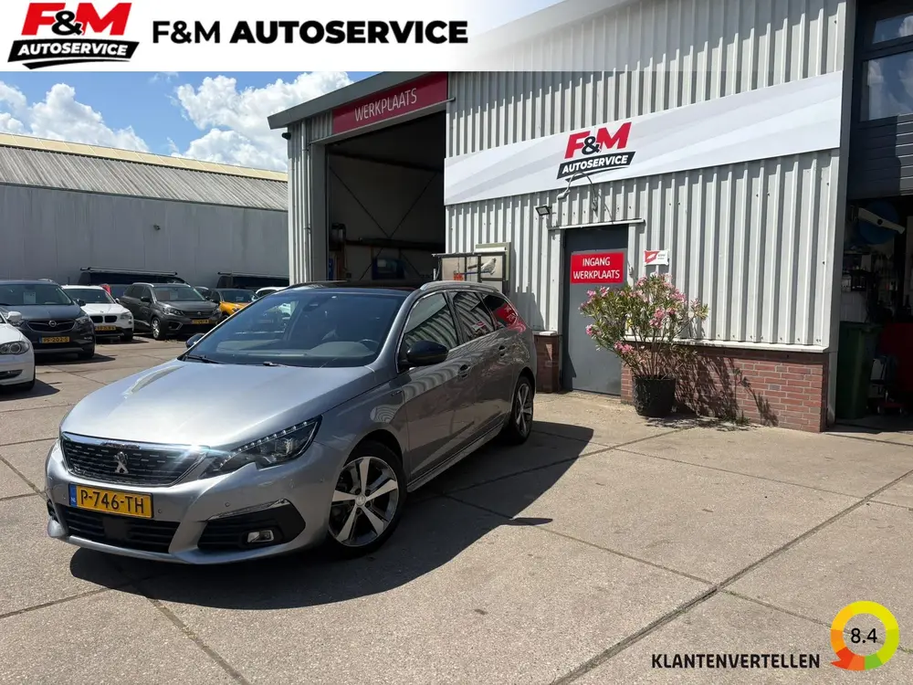 Peugeot 308 1.2 PureTech GT-line Automaat, Clima, cruise uit 2019