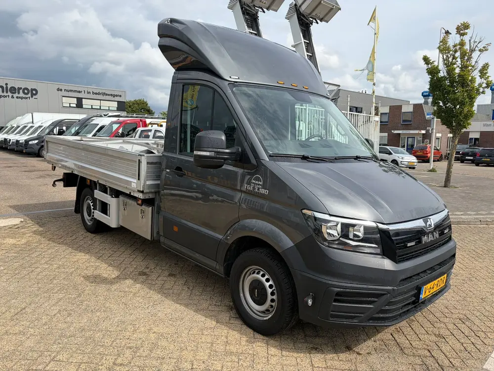 MAN TGE 35-180 automaat airco open laadbak 19000km uit 2019, foto 2