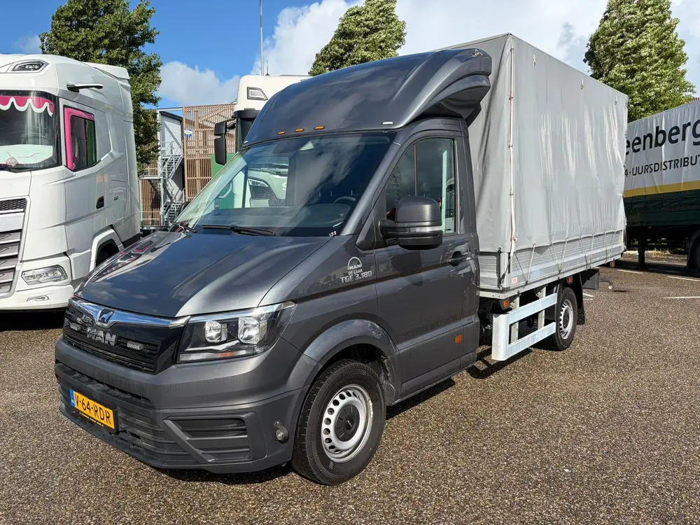 MAN TGE 35-180 automaat airco open laadbak 19000km uit 2019, foto 5