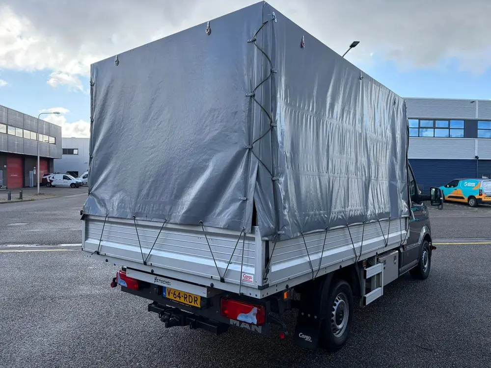 MAN TGE 35-180 automaat airco open laadbak 19000km uit 2019, foto 8
