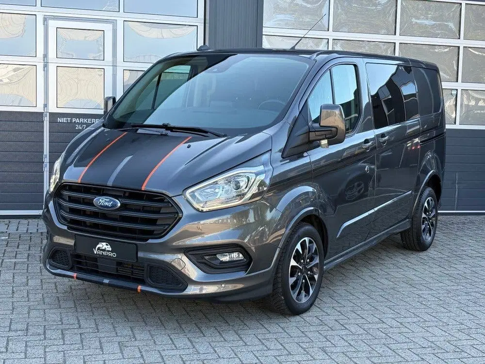 Ford Transit Custom 2.0 TDCI 185PK SPORT Automaat Dubbel cab uit 2021, foto 19