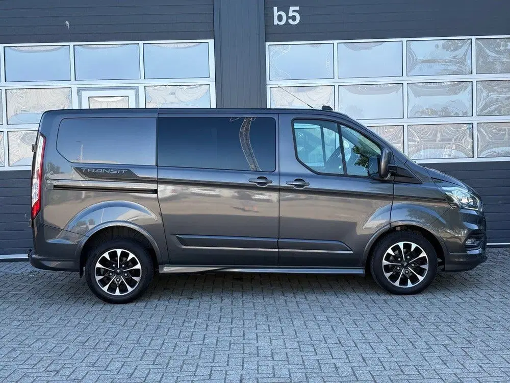 Ford Transit Custom 2.0 TDCI 185PK SPORT Automaat Dubbel cab uit 2021, foto 4