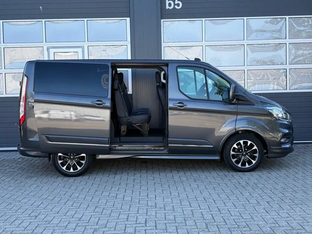 Ford Transit Custom 2.0 TDCI 185PK SPORT Automaat Dubbel cab uit 2021, foto 5