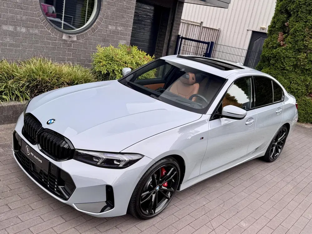 BMW 3-serie 318i M Sport Brooklyn Grau Pano H uit 2024, foto 4