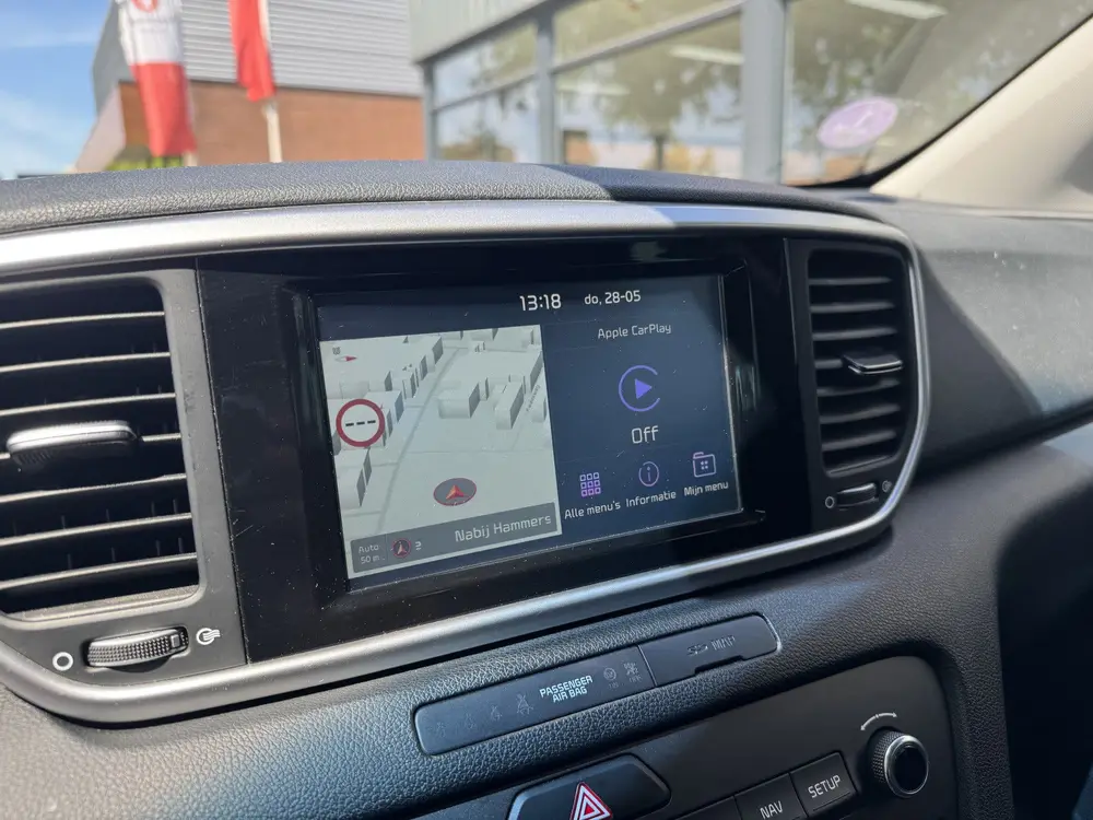 Kia Sportage 1.6 GDI DynamicLine CAMERA-TREKHAAK-CARPLAY uit 2019, foto 11