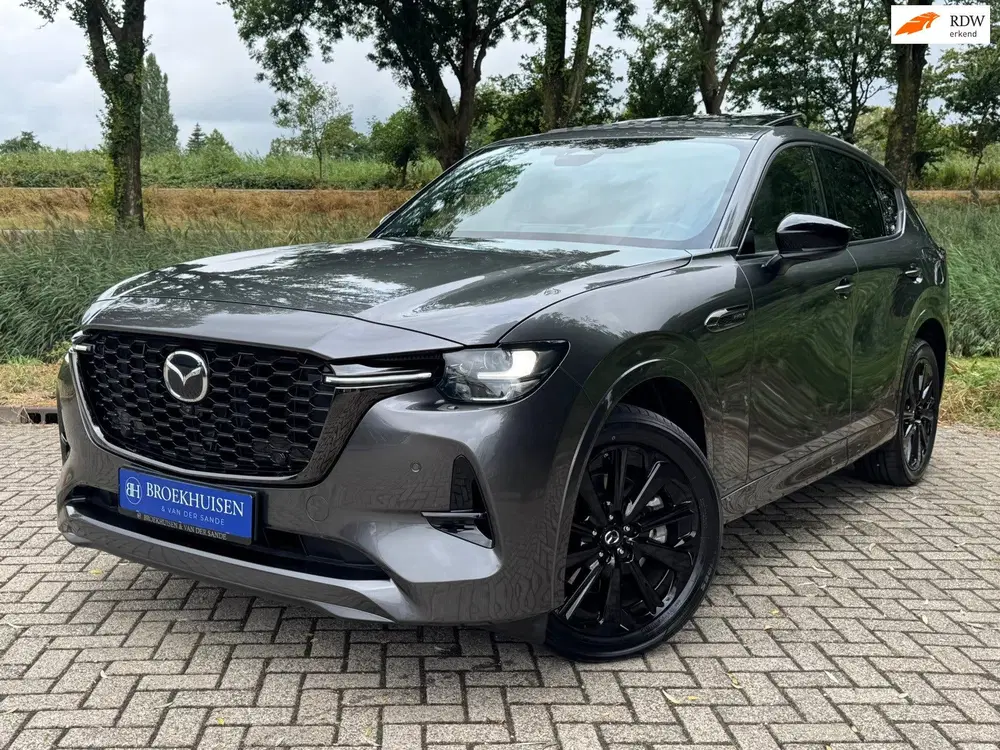 Mazda CX-60 2.5 e-SkyActiv PHEV Homura Plus 327pk Pano uit 2025