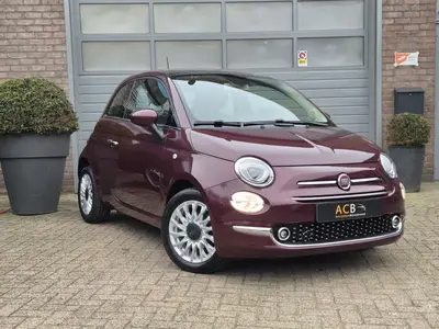 Fiat 500 0.9 TwinAir Turbo Lounge Panoramadak, Navigatie. uit 2019