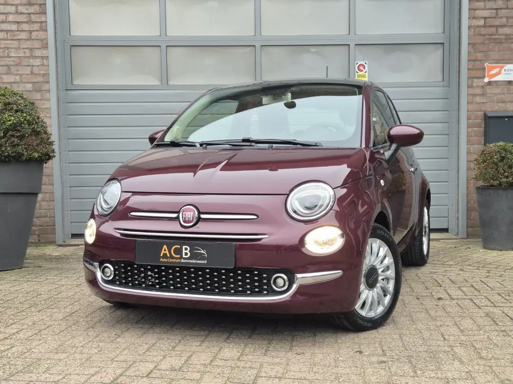Fiat 500 0.9 TwinAir Turbo Lounge Panoramadak, Navigatie. uit 2019, foto 12