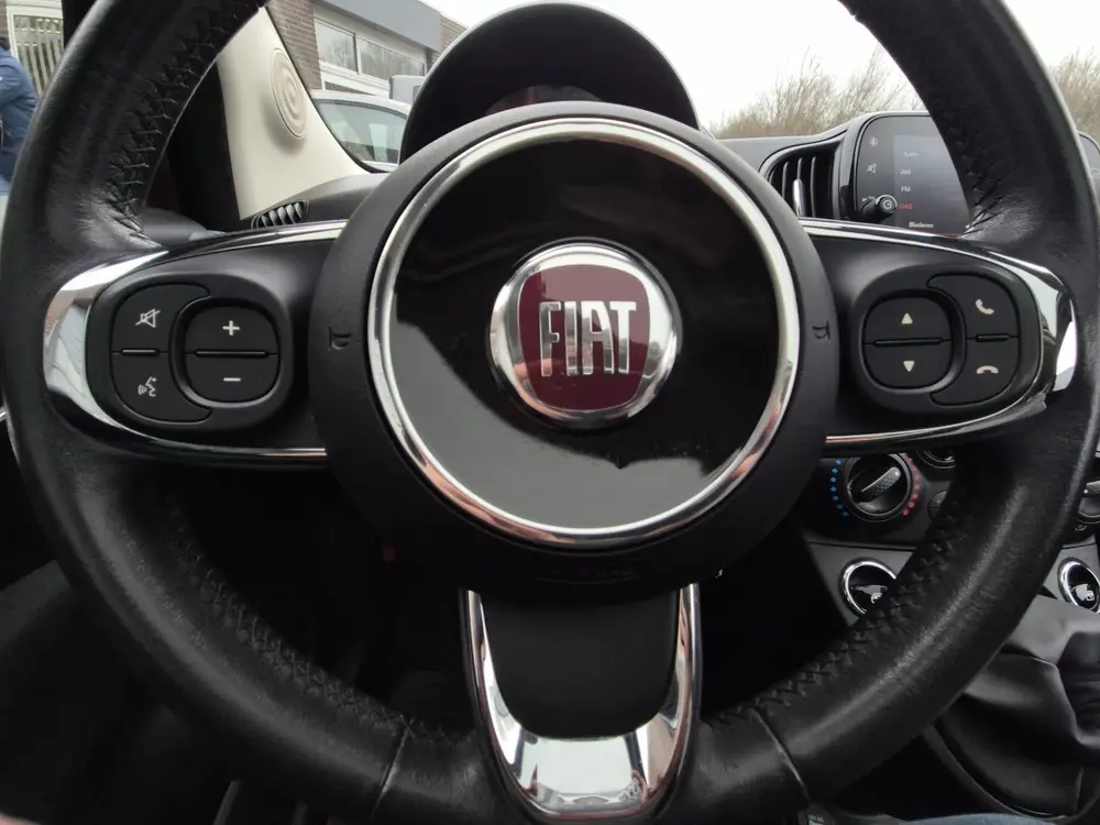Fiat 500 0.9 TwinAir Turbo Lounge Panoramadak, Navigatie. uit 2019, foto 14