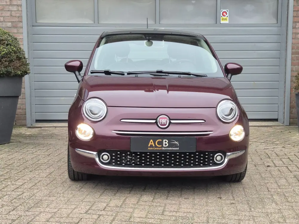 Fiat 500 0.9 TwinAir Turbo Lounge Panoramadak, Navigatie. uit 2019, foto 16