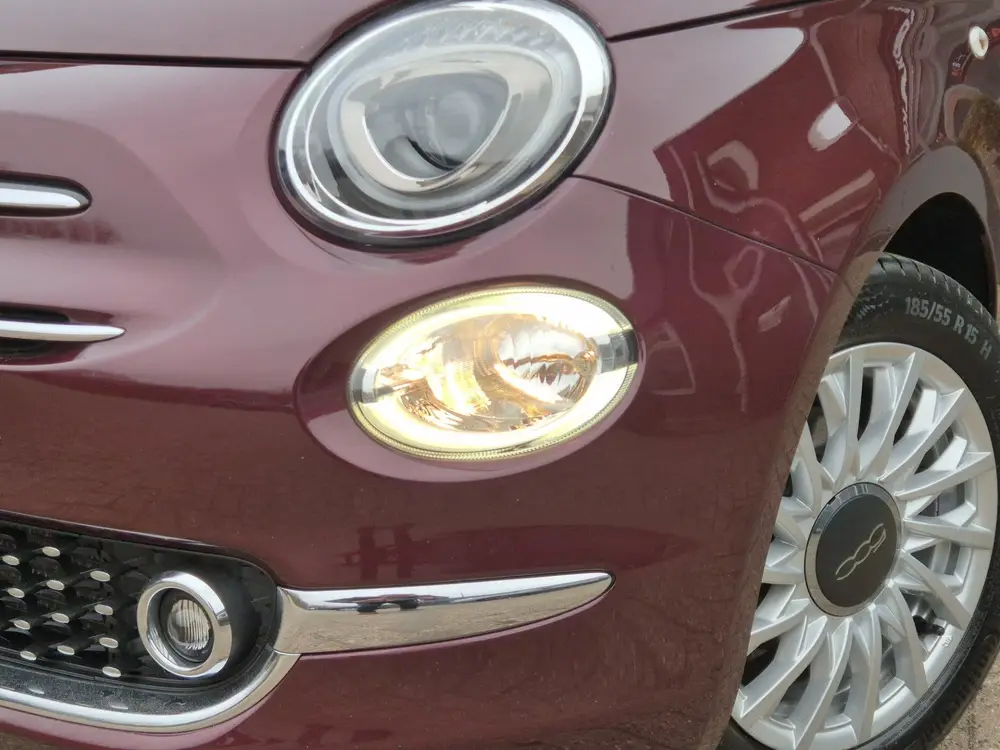 Fiat 500 0.9 TwinAir Turbo Lounge Panoramadak, Navigatie. uit 2019, foto 19