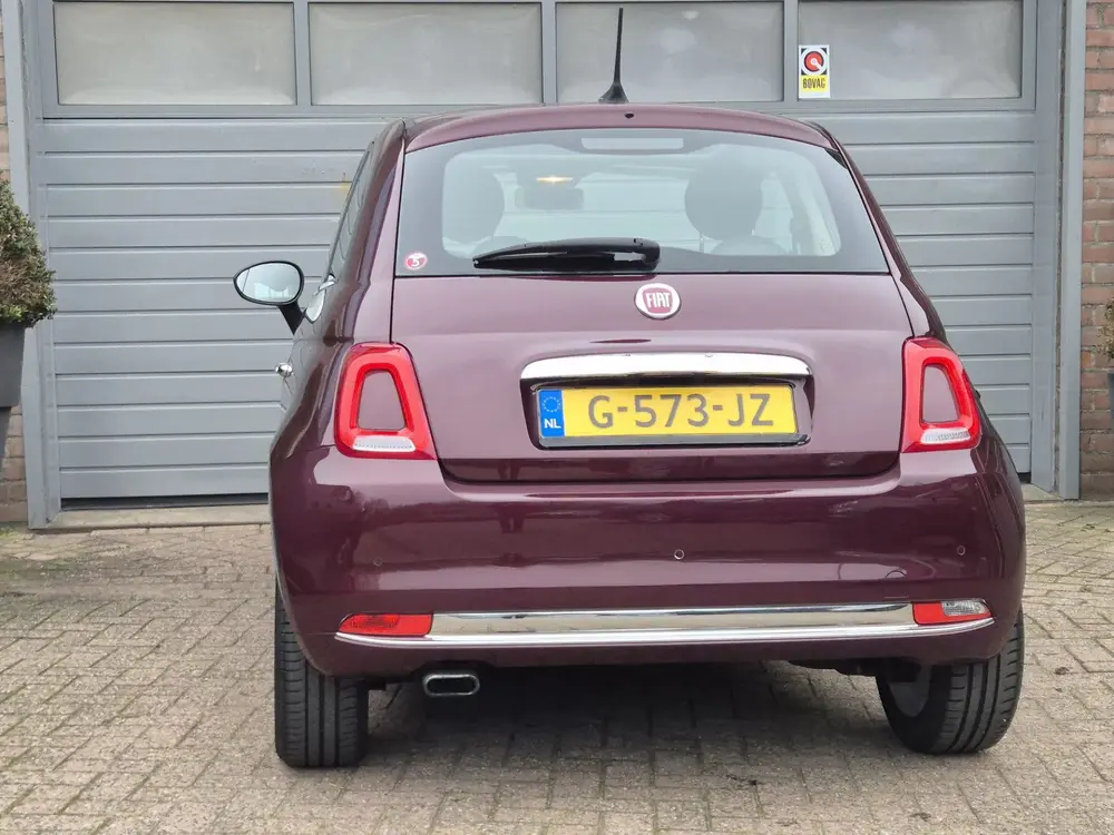 Fiat 500 0.9 TwinAir Turbo Lounge Panoramadak, Navigatie. uit 2019, foto 5