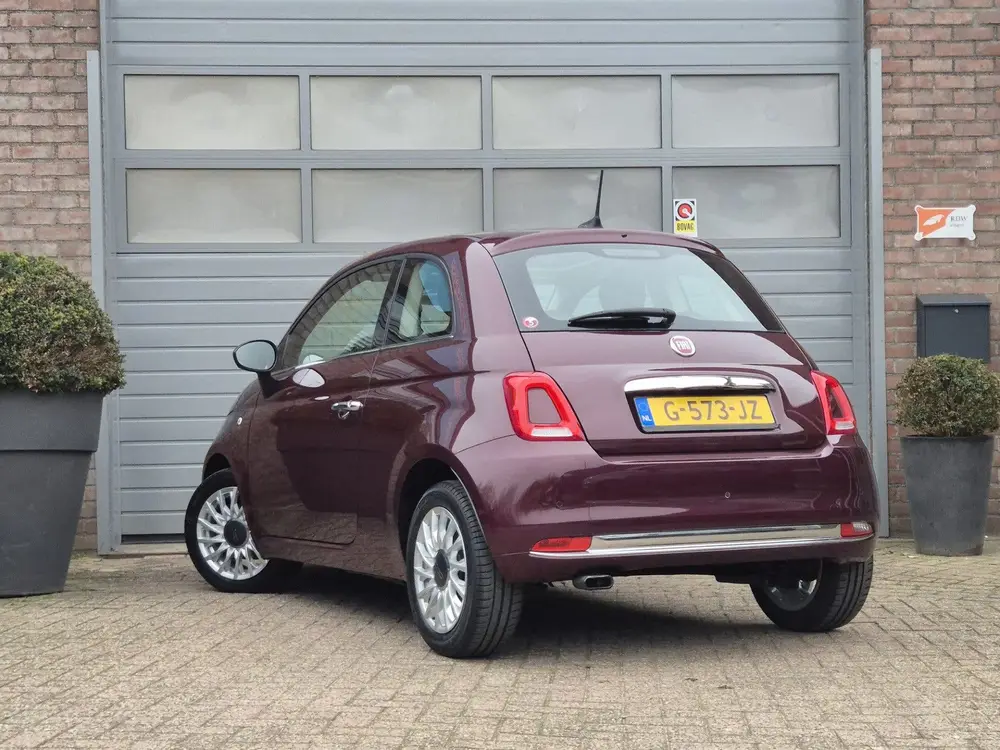 Fiat 500 0.9 TwinAir Turbo Lounge Panoramadak, Navigatie. uit 2019, foto 7