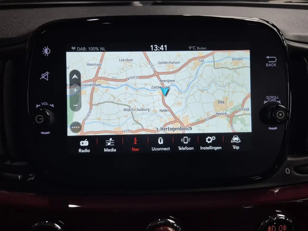 Fiat 500 0.9 TwinAir Turbo Lounge Panoramadak, Navigatie. uit 2019, foto 8