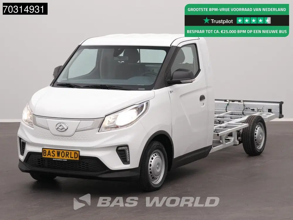 Maxus eDeliver 3 50 Kwh 327km WLTP Stad Chassis Cabine 100% uit 2026