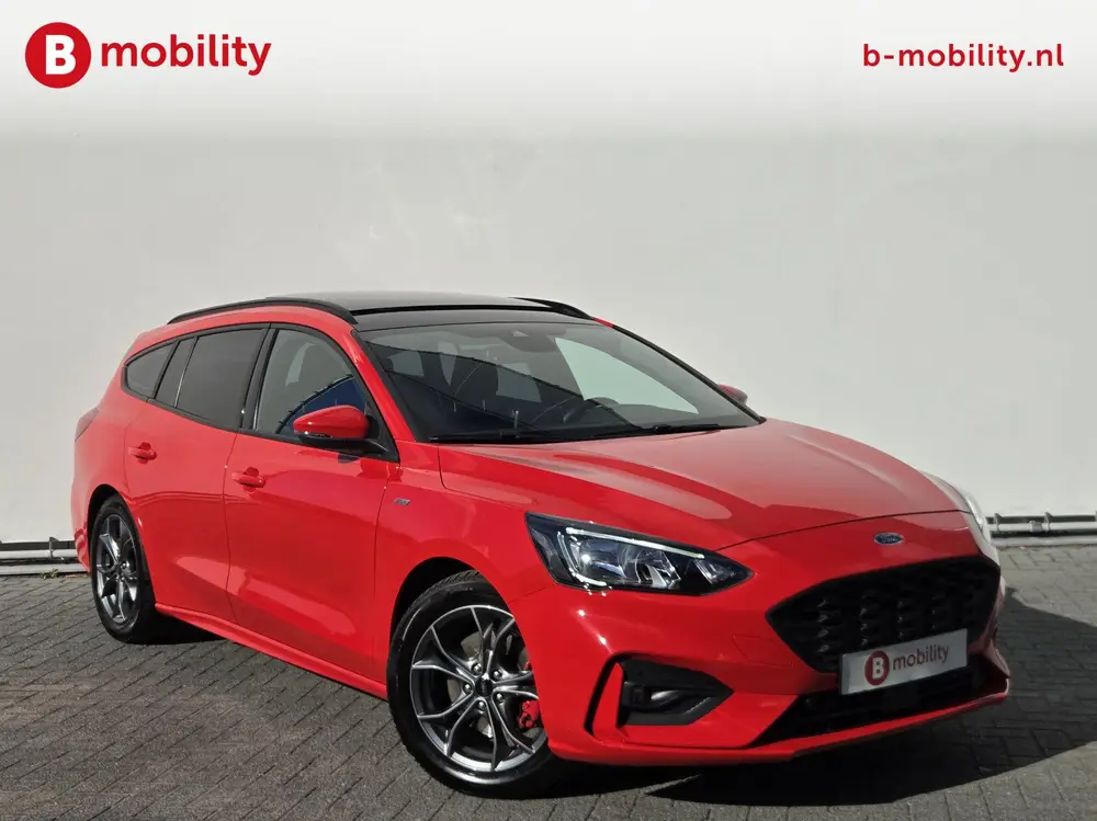 Ford Focus Wagon 1.0 EcoBoost ST Line Business Trekhaak Pano uit 2019, foto 7