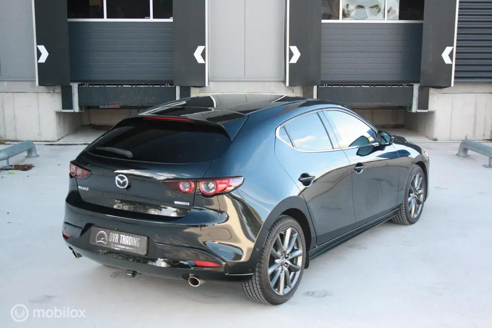 Mazda 3 2.0 e-SkyActiv-G M Hybrid 122PK Luxury Leer BOMVOL! uit 2019, foto 7
