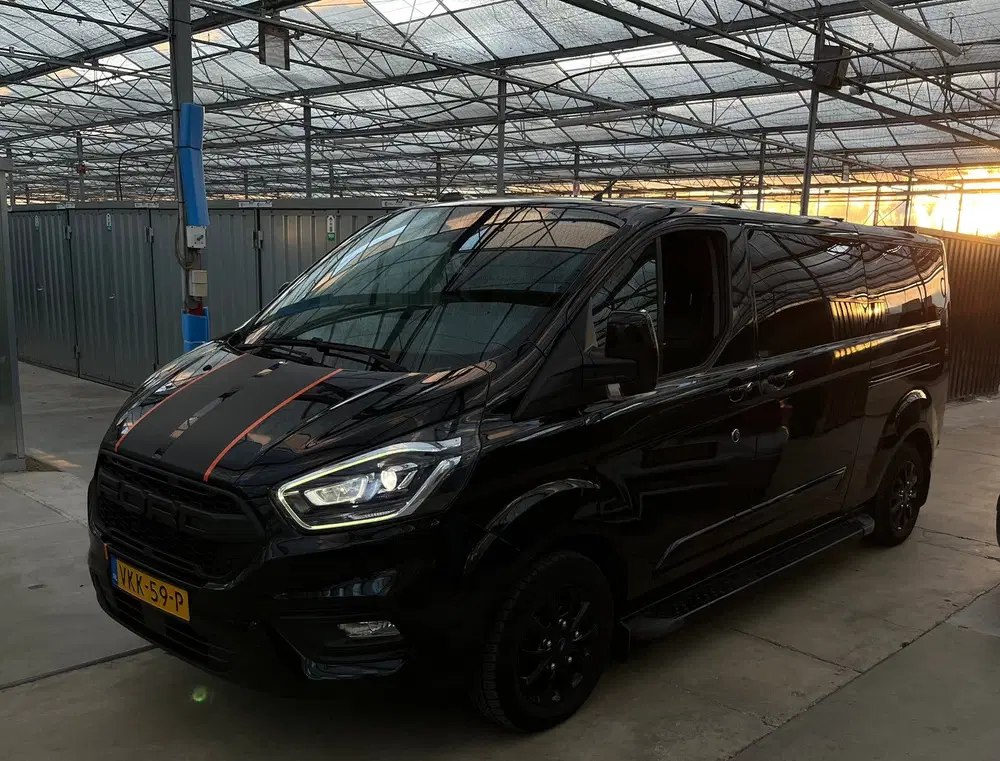 Ford Transit Custom 2021 Zwart uit 2021