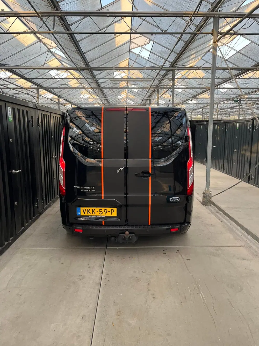 Ford Transit Custom 2021 Zwart uit 2021, foto 13