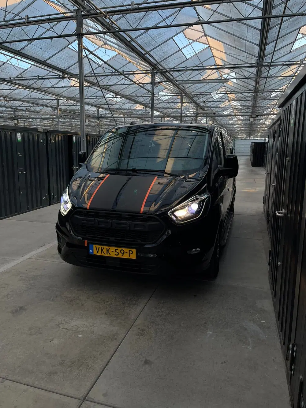 Ford Transit Custom 2021 Zwart uit 2021, foto 3