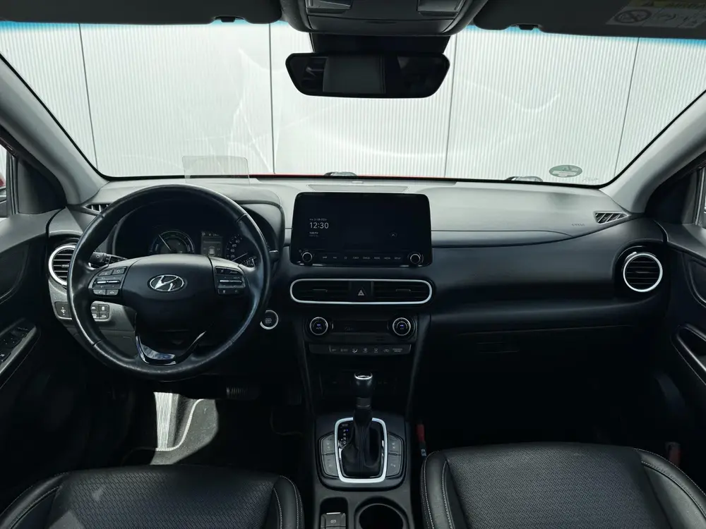 Hyundai Kona 1.6 GDI HEV Premium / Dealeronderhouden / Leder uit 2019, foto 17