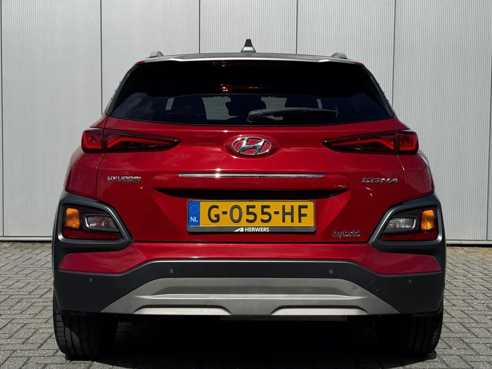 Hyundai Kona 1.6 GDI HEV Premium / Dealeronderhouden / Leder uit 2019, foto 5