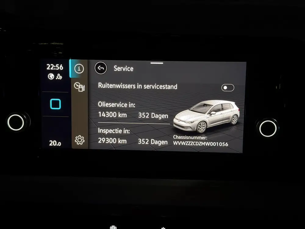 Volkswagen Golf VWGolf 1.5 TSI 130pk sfeerverlichting/ACC LED Grill Ambient uit 2020, foto 19