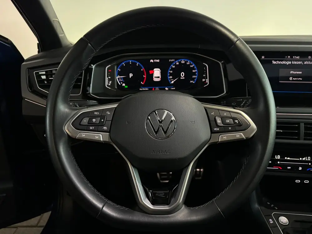 Volkswagen POLO 1.0 TSI R-Line Pano|Stoelverw|BlindSpot|ACC| uit 2023, foto 16