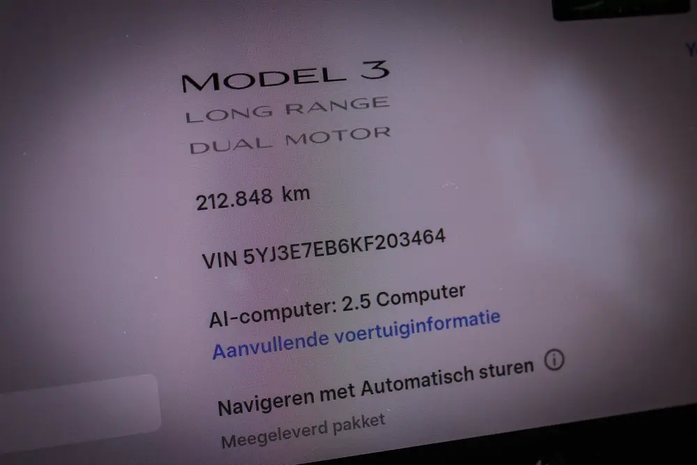 Tesla Model 3 Long Range AWD 75 kWh Auto Pilot (bj 2019) uit 2019, foto 16