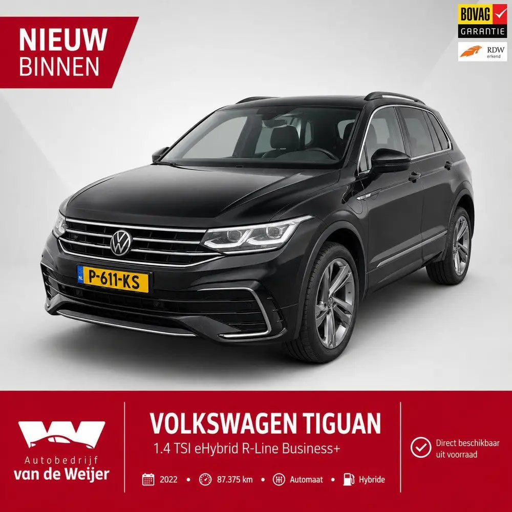 Volkswagen Tiguan 1.4 TSI eHybrid R-Line Business+ uit 2022