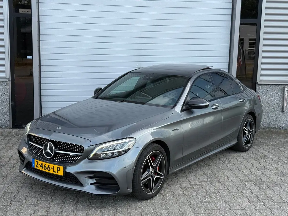 Mercedes-Benz C-Klasse 180 Amg Night Leder Pano Elektrische uit 2019, foto 2