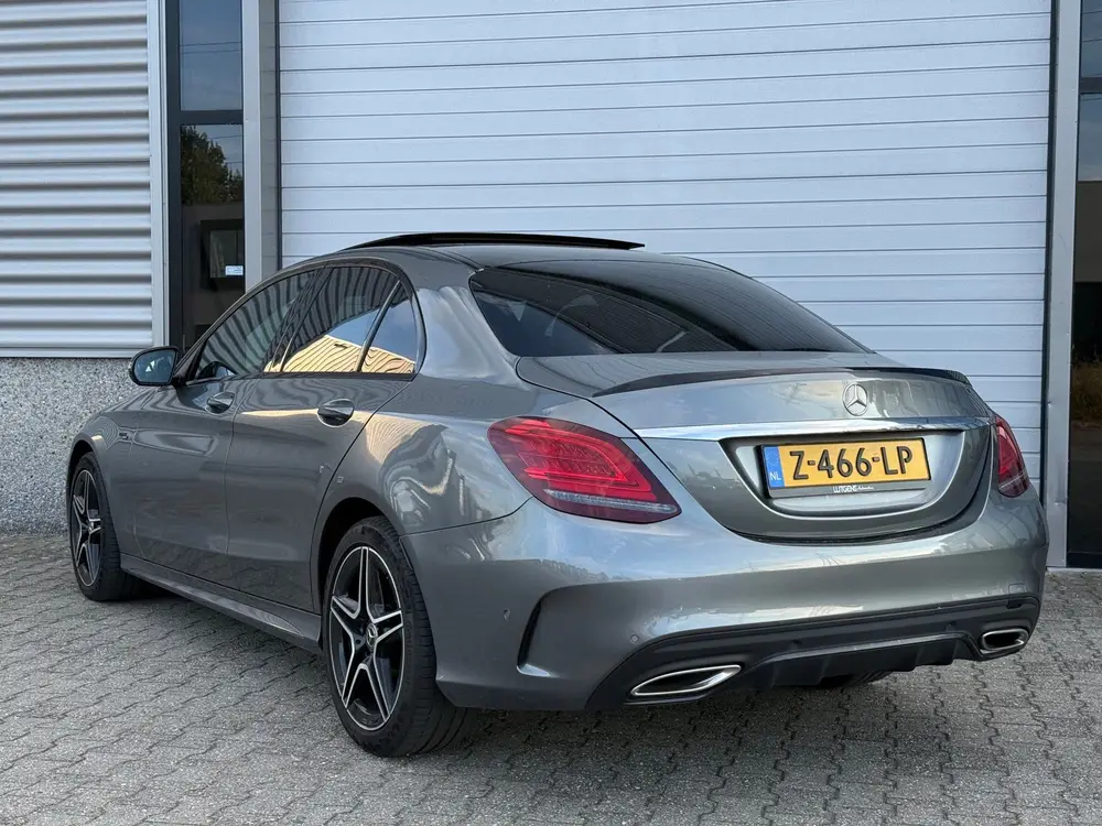 Mercedes-Benz C-Klasse 180 Amg Night Leder Pano Elektrische uit 2019, foto 4