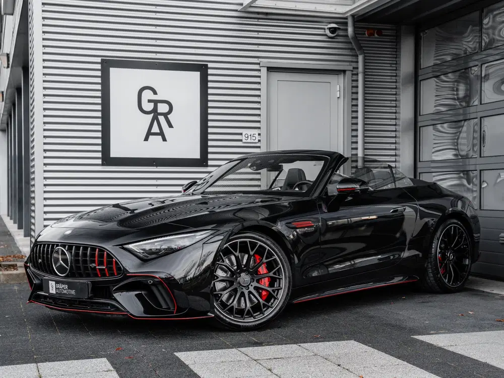 Mercedes-Benz SL Klasse 55 AMG 4MATIC+ Roadster uit 2024, foto 3