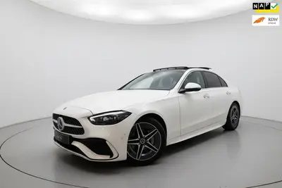 Mercedes-Benz C-Klasse 180 AMG PANO MEMORY HUD 360 NAP uit 2022