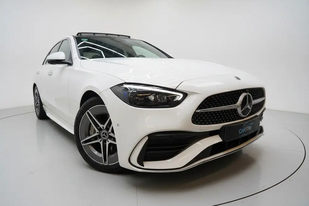 Mercedes-Benz C-Klasse 180 AMG PANO MEMORY HUD 360 NAP uit 2022, foto 9