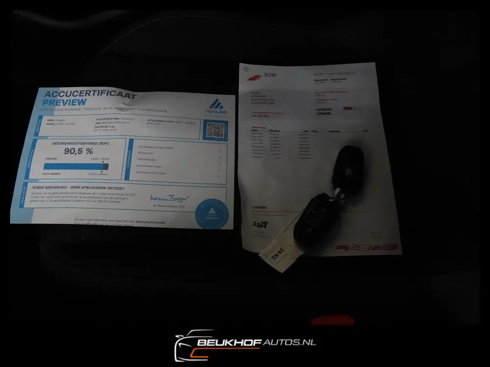 Peugeot 208 EV Active 50 kWh Carplay Navi Cruise Soh 9 uit 2021, foto 8