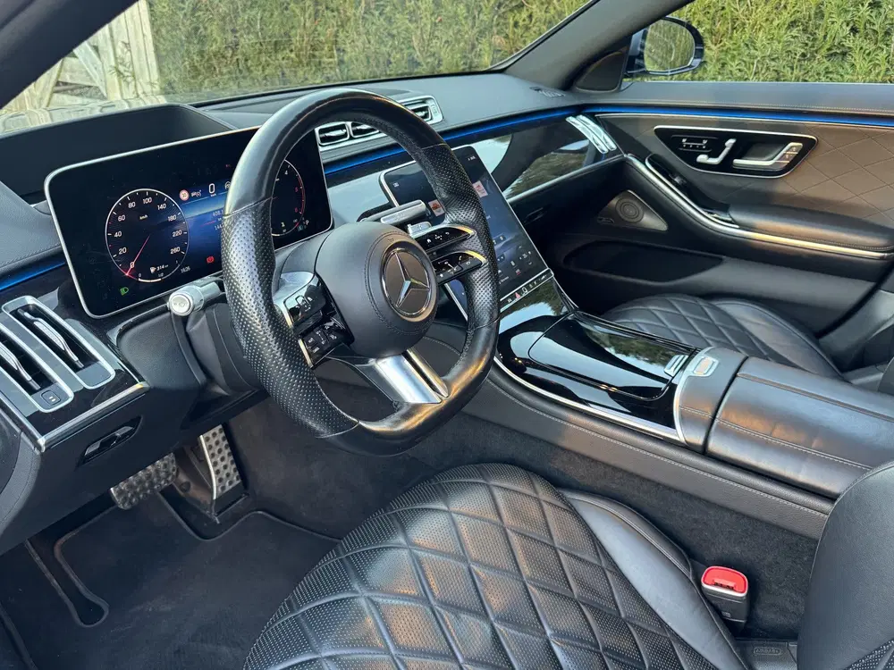 Mercedes-Benz S-Klasse 400d 4MATIC LANG AMG PANO HUD 360CA uit 2020, foto 10