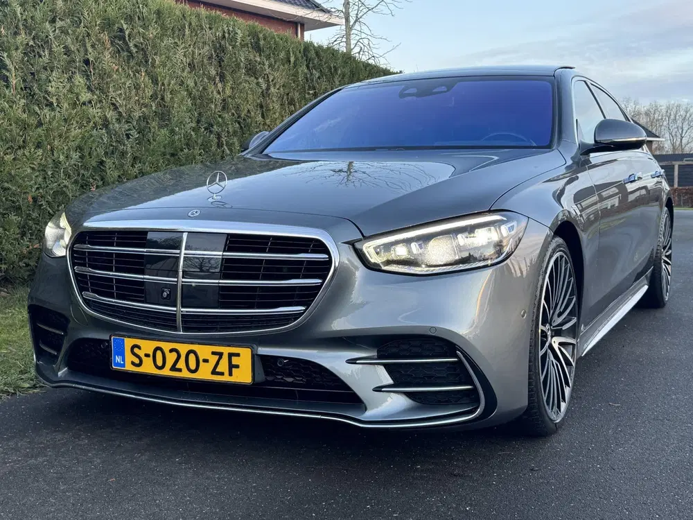 Mercedes-Benz S-Klasse 400d 4MATIC LANG AMG PANO HUD 360CA uit 2020, foto 2