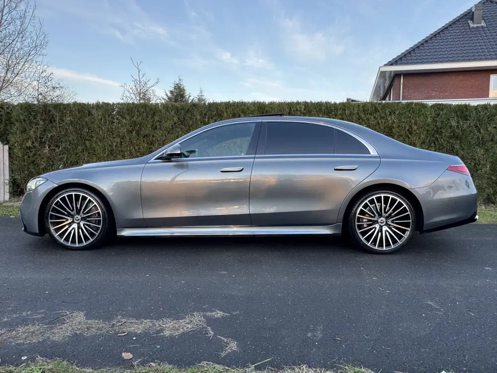 Mercedes-Benz S-Klasse 400d 4MATIC LANG AMG PANO HUD 360CA uit 2020, foto 3